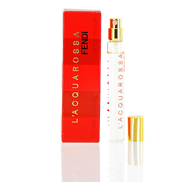 Fendi Lacquarossa By  Edp Spray Mini 0.25 oz (7.5 Ml) (w) In Orange,red