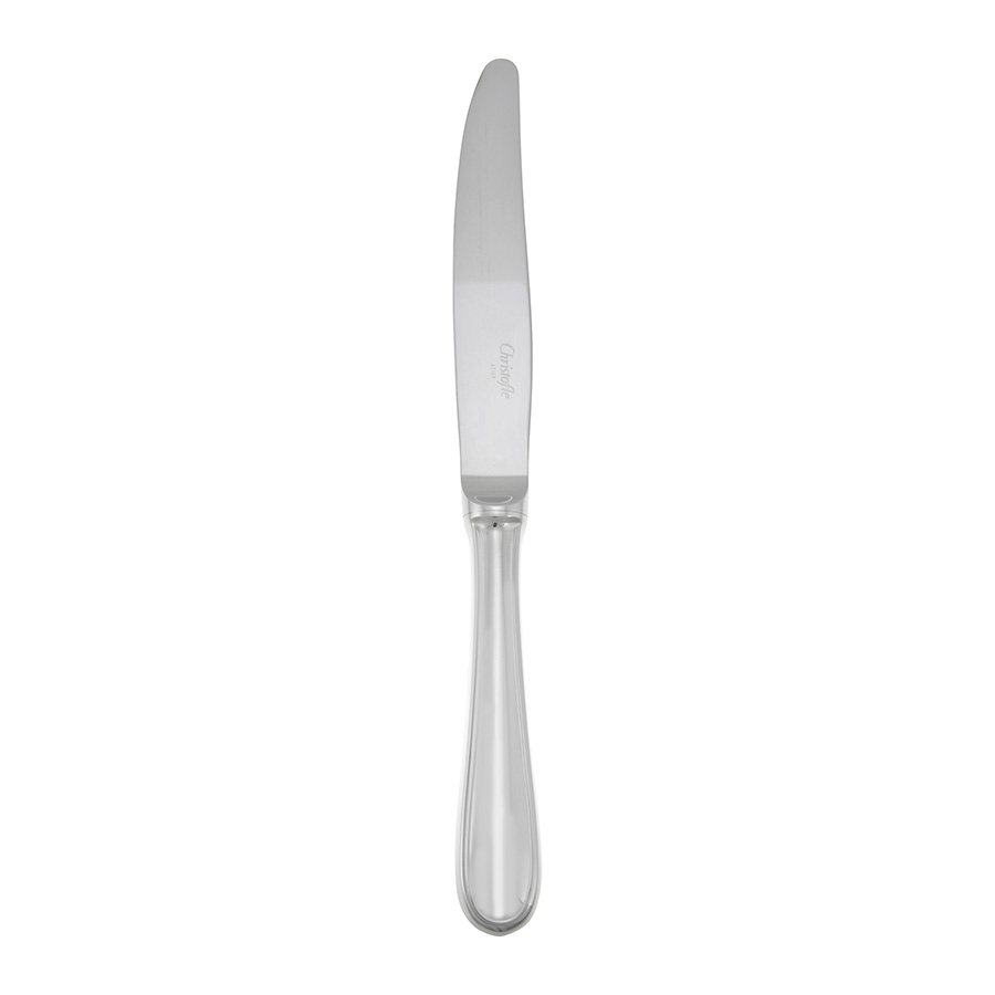 Christofle Stainless Steel Albi 2 Dinner Knife 2407-009 In Silver-tone