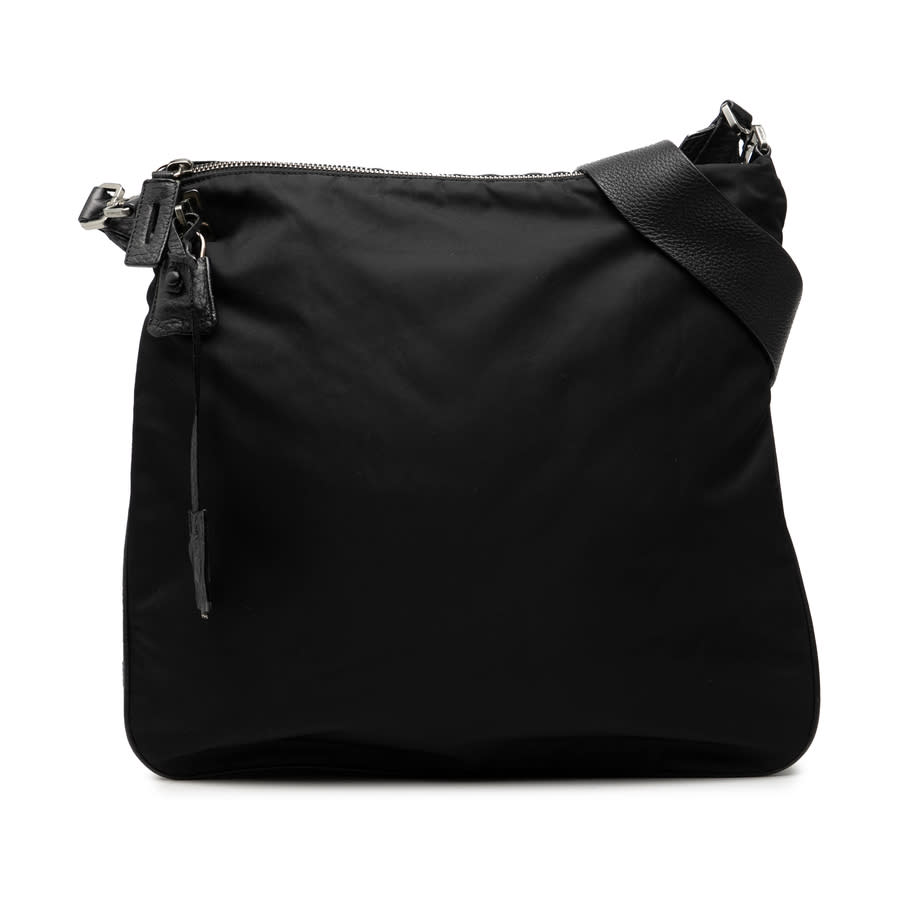 Pre-owned Prada Tessuto Zip Top Shoulder Bag Ladies 149VJT3OPV7AB6WM