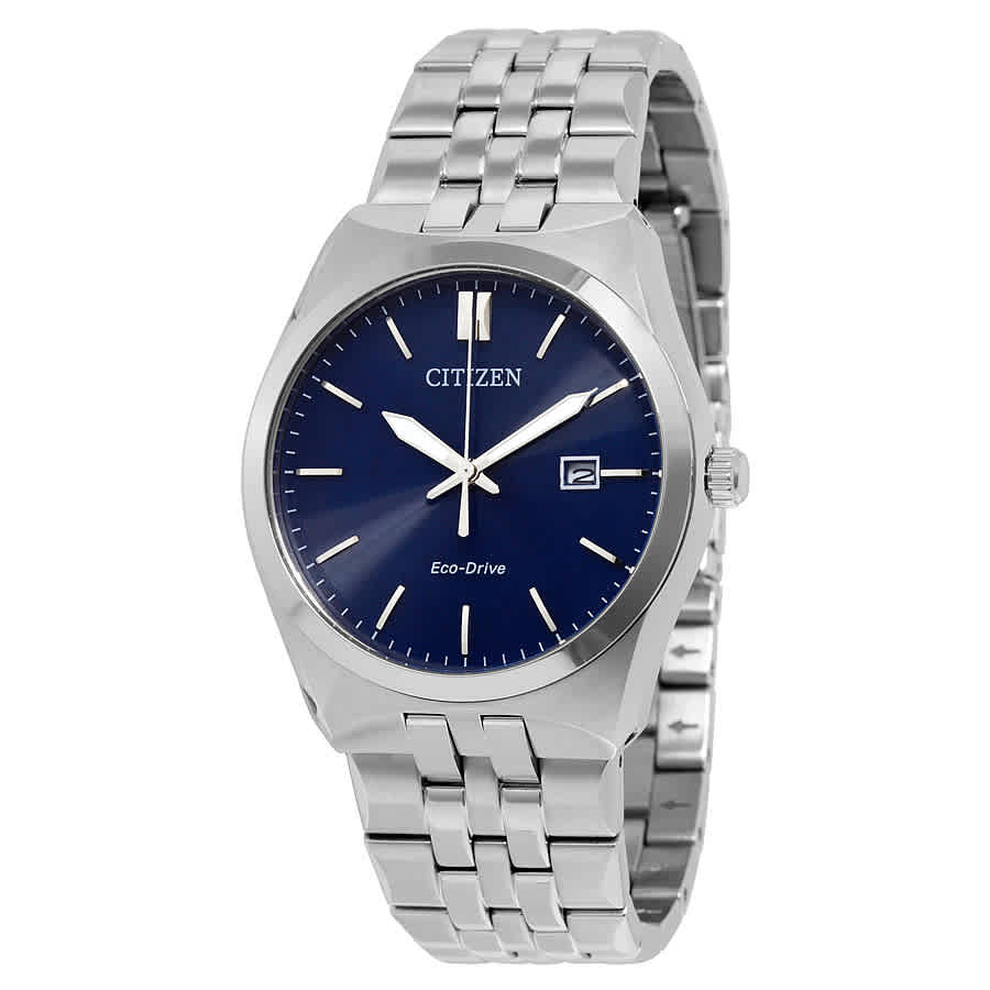 CITIZEN CITIZEN CORSO ECO-DRIVE BLUE DIAL MENS WATCH BM7330-59L