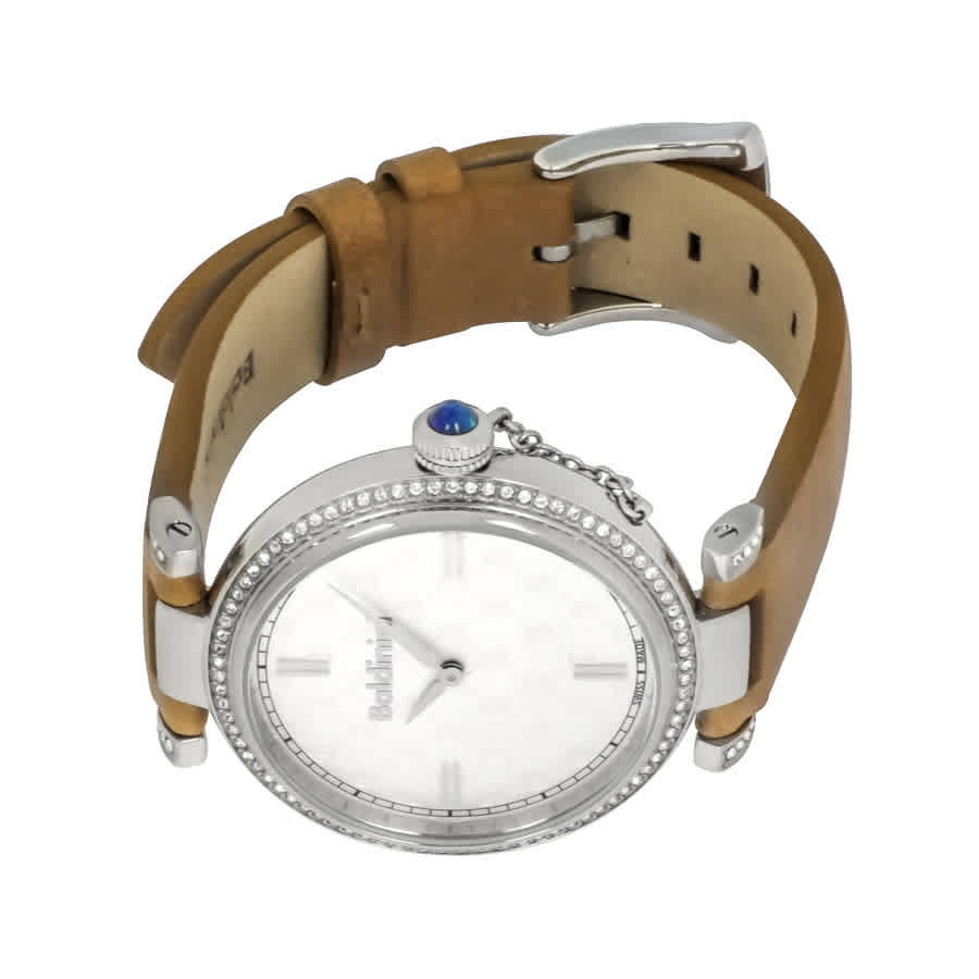 Shop Baldinini Dona Quartz White Dial Ladies Watch 03.l.04.dona In Black / Brown / White