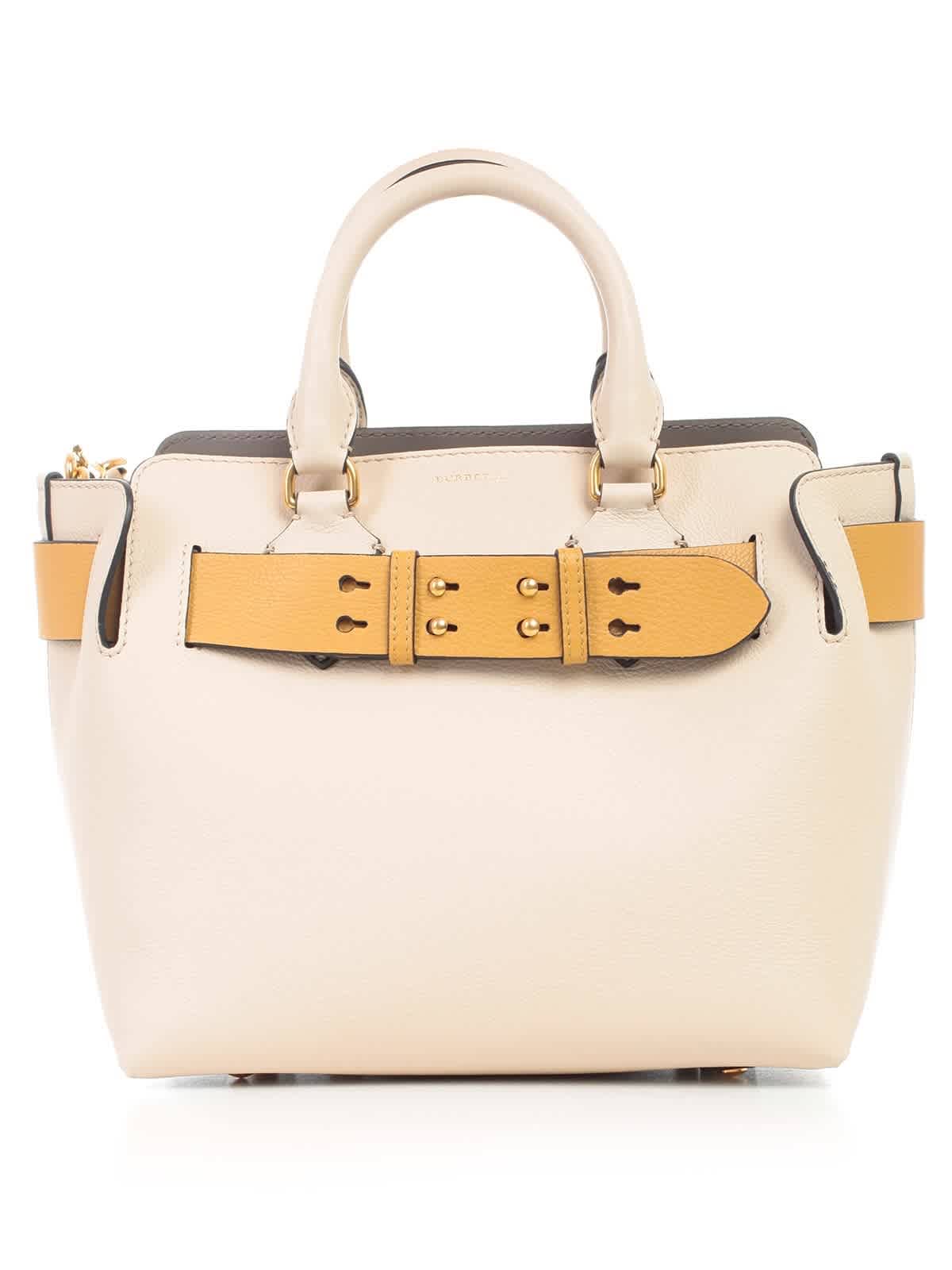 Click to view more detailed imagery on our partner's website Burberry Limestone Medium Leather Belt Bag In Green,two Tone