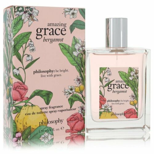 Philosophy Ladies Amazing Grace Bergamot Edt Spray 4.0 oz Fragrances 3616302018970 In Orange