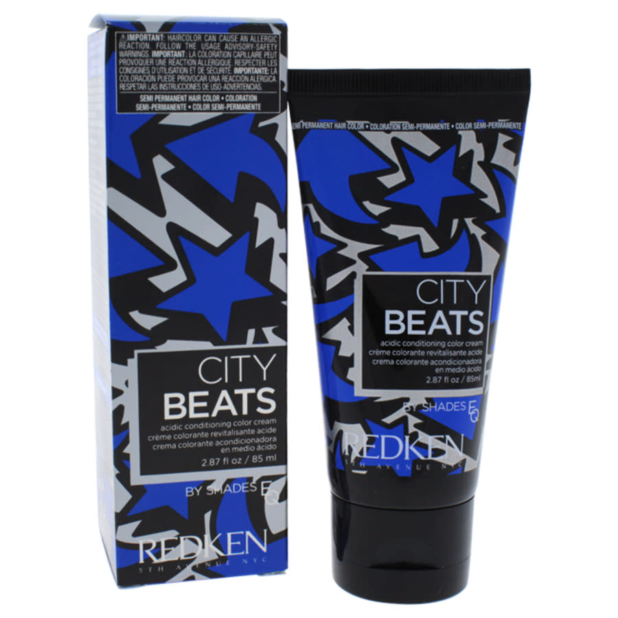 REDKEN CITY BEATS BY SHADES EQ - BROADWAY BLUE BY REDKEN FOR UNISEX - 2.87 OZ HAIR COLOR