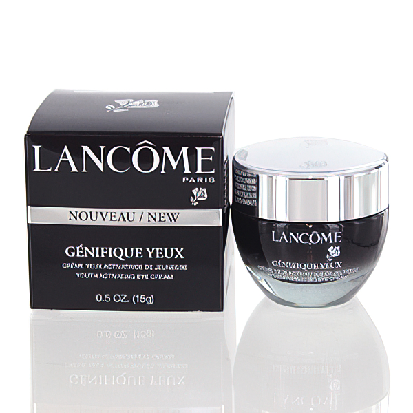 Lancôme Advanced Génifique Wrinkle & Dark Circle Eye Cream 0.5 oz/ 15 ml In Beige