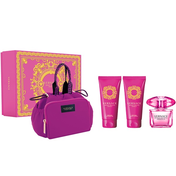Versace Ladies Bright Crystal Absolu Gift Set Fragrances 8011003884872