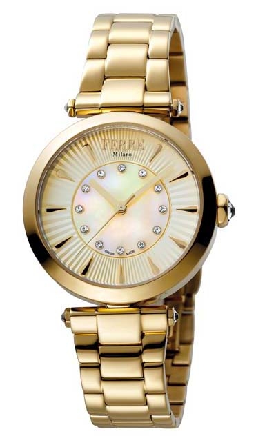 FERRE MILANO GOLD DIAL GOLD-TONE LADIES WATCH FM1L075M0021