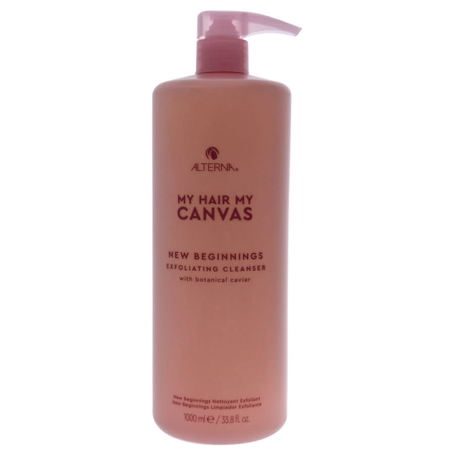 Alterna My Hair My Canvas New Beginnings Exfoliating Cleanser By  For Unisex - 33.8 oz Cleanser In Yellow