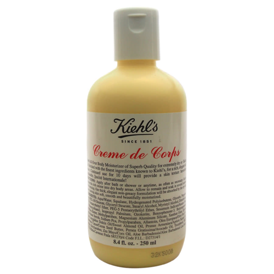 Creme de Corps by Kiehls for Unisex - 8.4 oz Body Moisturizer