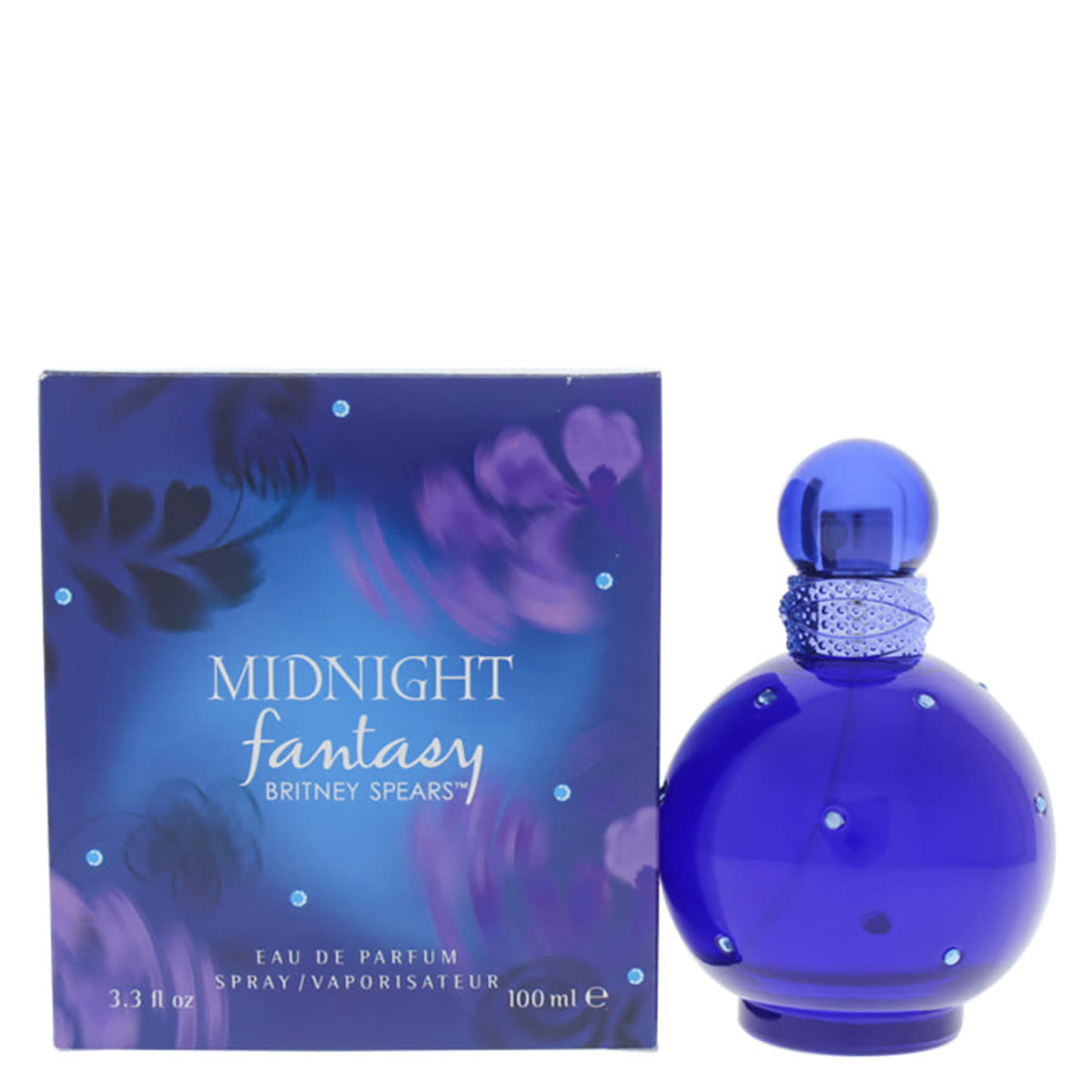 Britney Spears Midnight Fantasy /  Edp Spray 3.3 oz (w) In Black