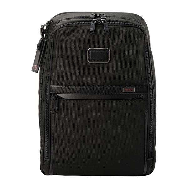 Tumi Alpha Nylon Slim Backpack In Black