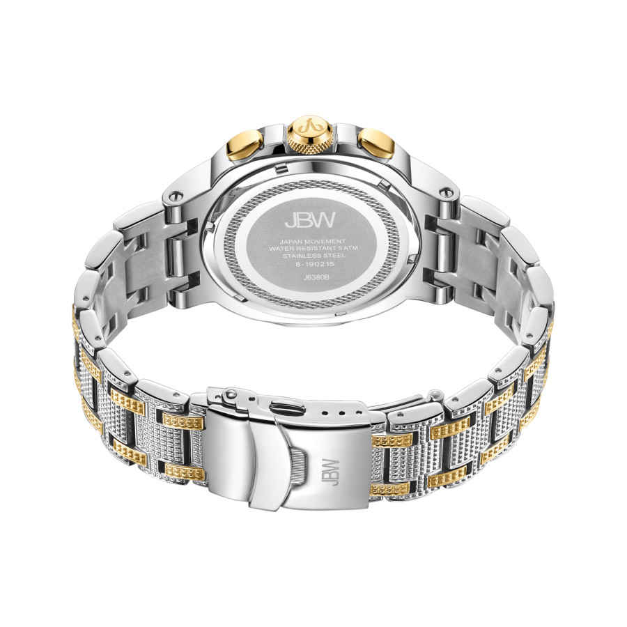 JBW JBW Heist Quartz Diamond Gold Dial Mens Watch J6380B