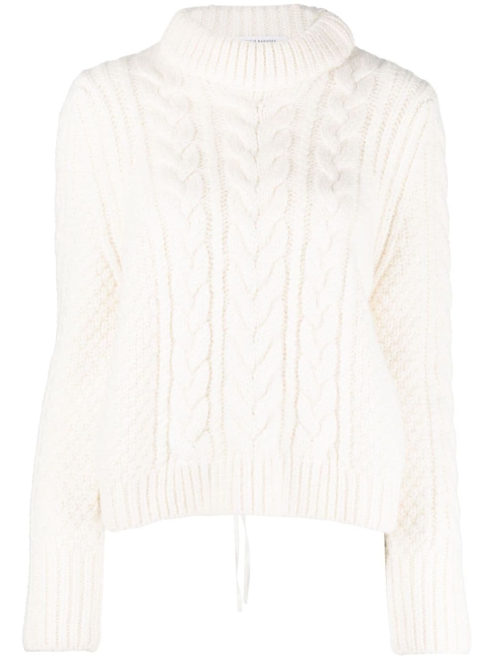 CECILIE BAHNSEN CECILIE BAHNSEN ECRU HOPE FISHERMAN KNIT JUMPER