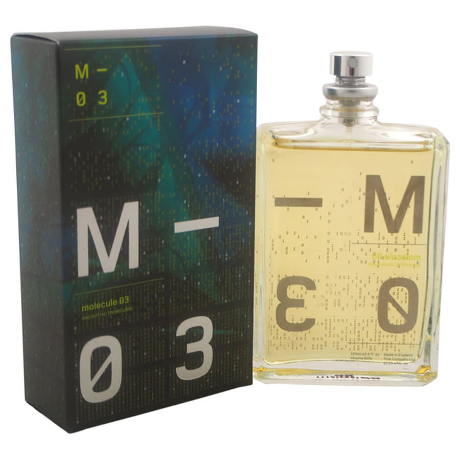 Escentric Molecules Molecule 03 By For Unisex - 3.5 oz Edt Spray In Green