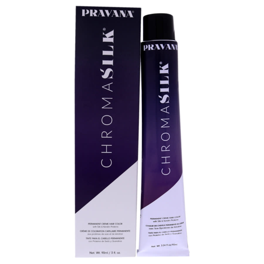 Pravana Chromasilk Creme Hair Color - 5.11 Light Intense Ash Brown By  For Unisex - 3 oz Hair Color