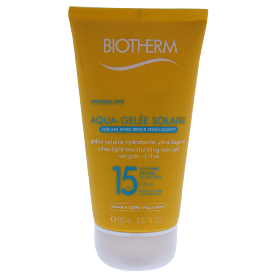 Biotherm Aqua-gelee Solaire Ultra-light Moisturizer Sun Gel Spf 15 By  For Women - 5.07 oz Sun Care In N,a