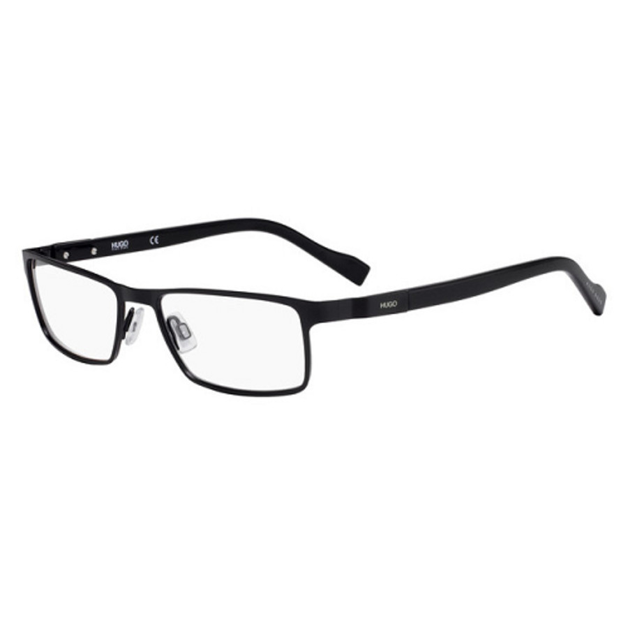 HUGO BOSS MENS BLACK AVIATOR/PILOT EYEGLASS FRAMES HG 0116 0003 00 52