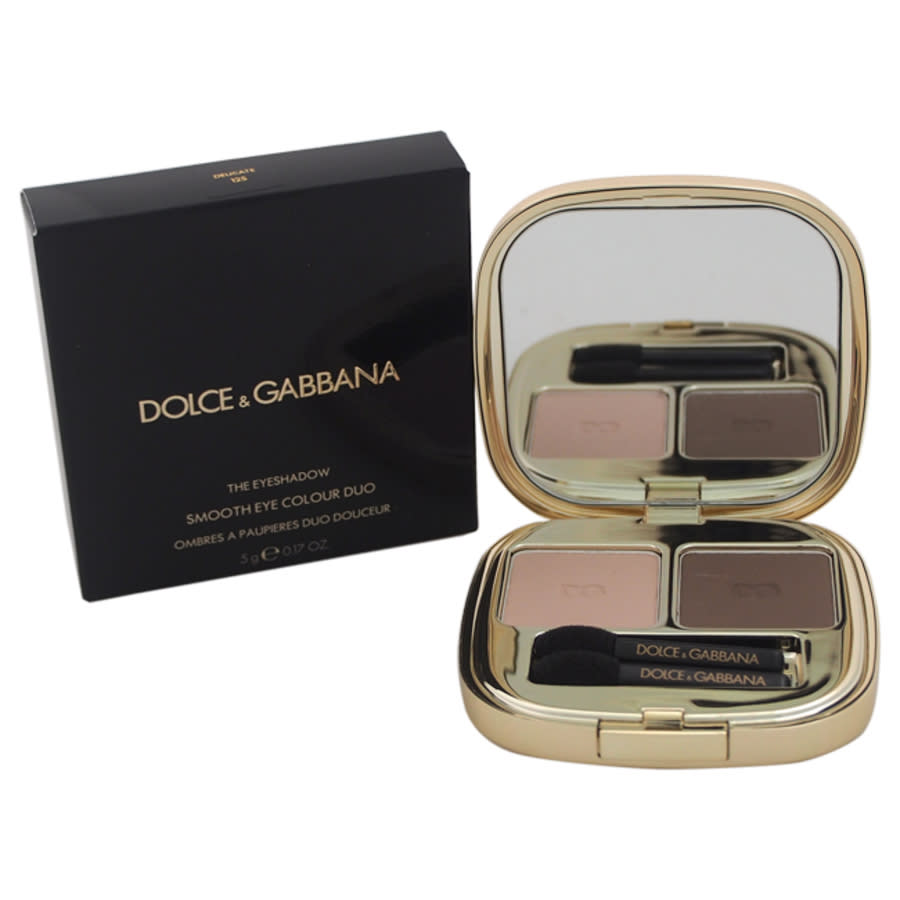 Dolce & Gabbana The Eyeshadow Smooth Eye Colour Duo - 125 Delicate By Dolce And Gabbana For Women - 0.17 oz Eyeshado In N,a