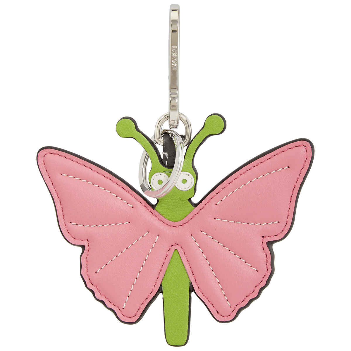 Loewe Pink/greem Butterfly Charm