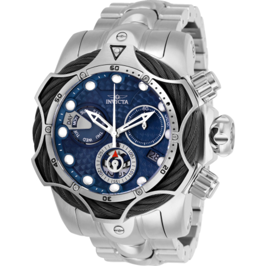 Invicta Invicta Reserve Venom Chronograph Quartz Blue Dial Mens