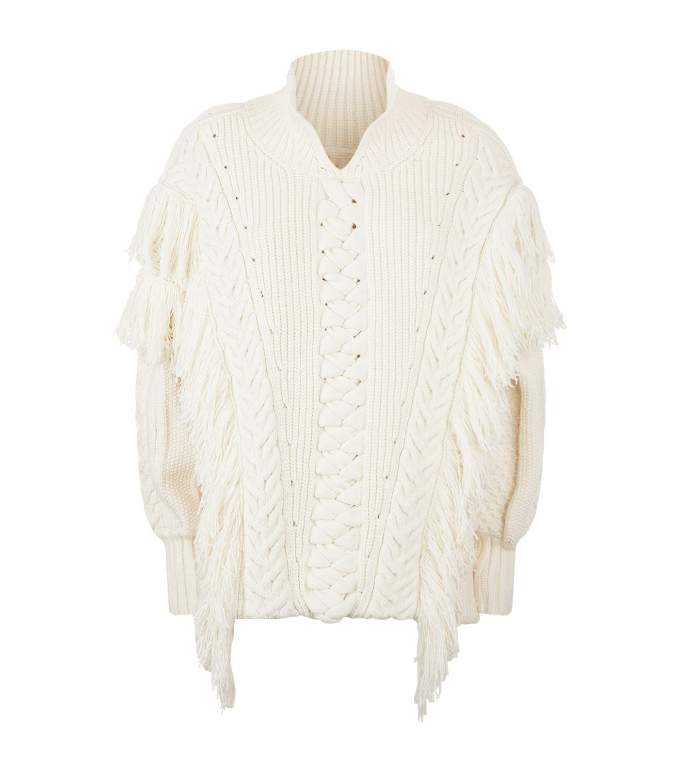 burberry cable knit sweater