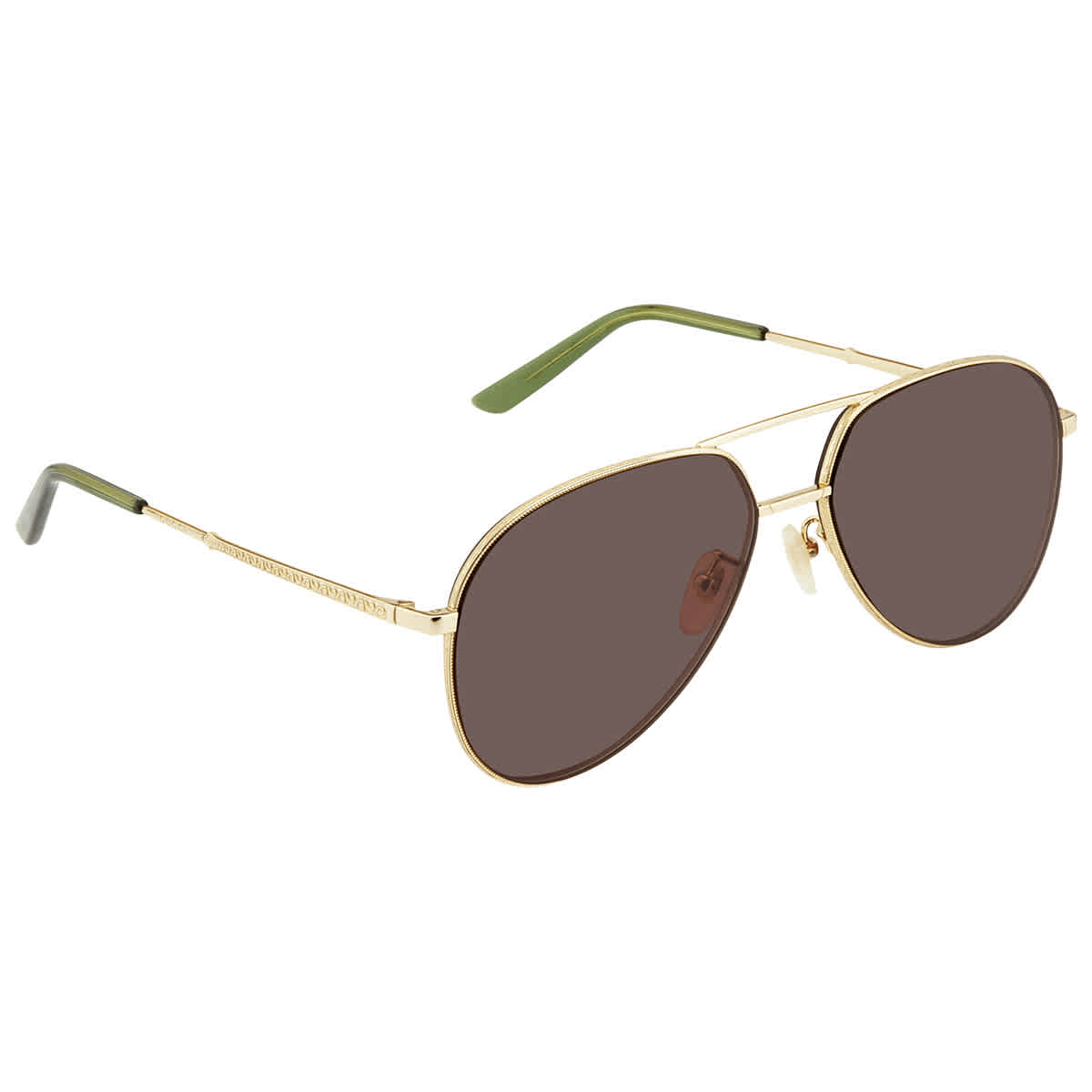 GUCCI BROWN AVIATOR UNISEX SUNGLASSES 889652160467002 59
