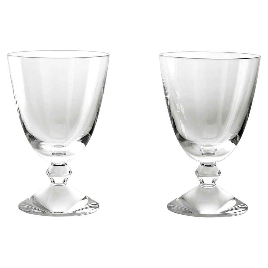 Baccarat Vega Small Water Glass Set Of Two 2812262 In N/a