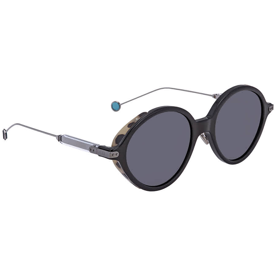 Dior Umbrage Grey Oval Ladies Sunglasses Umbrage L9r/ir 52 In Black,grey