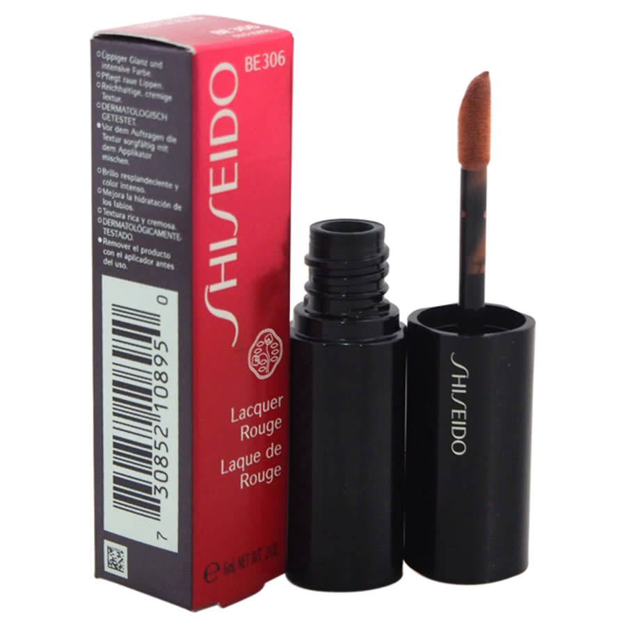 Shiseido Lacquer Rouge - # Be306 Camel By  For Women - 0.2 oz Lip Gloss In Yellow