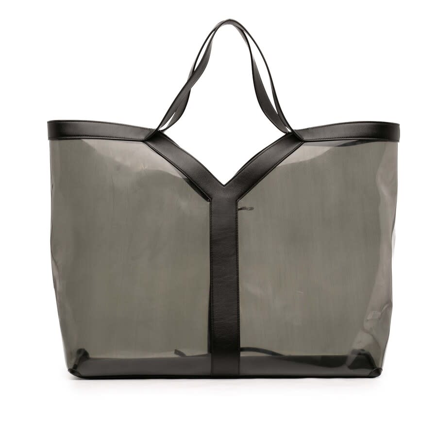 Pre-owned Saint Laurent Maxi PVC Transparent Y Tote Ladies URF8WF0PL7EZELDT