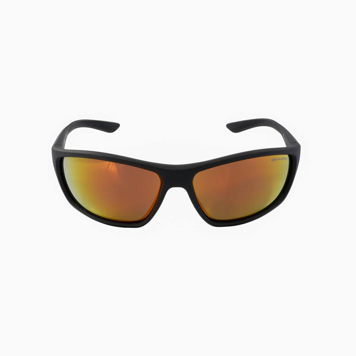 Nike Orange Mirror Wrap Mens Sunglasses Rabid 20 Cw1293 013 64 In Black / Orange