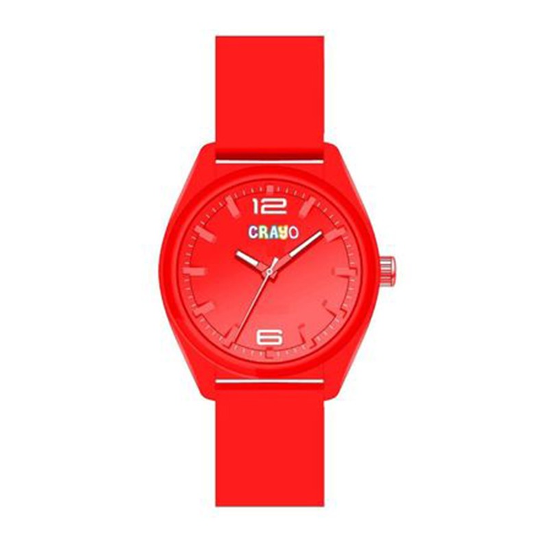 Crayo Dynamic Red Dial Watch Cr4803