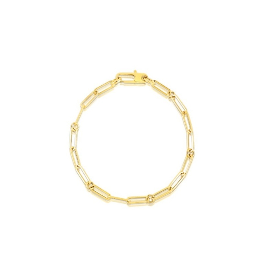 Roberto Coin 18k Yellow Gold Link Bracelet In Yellow