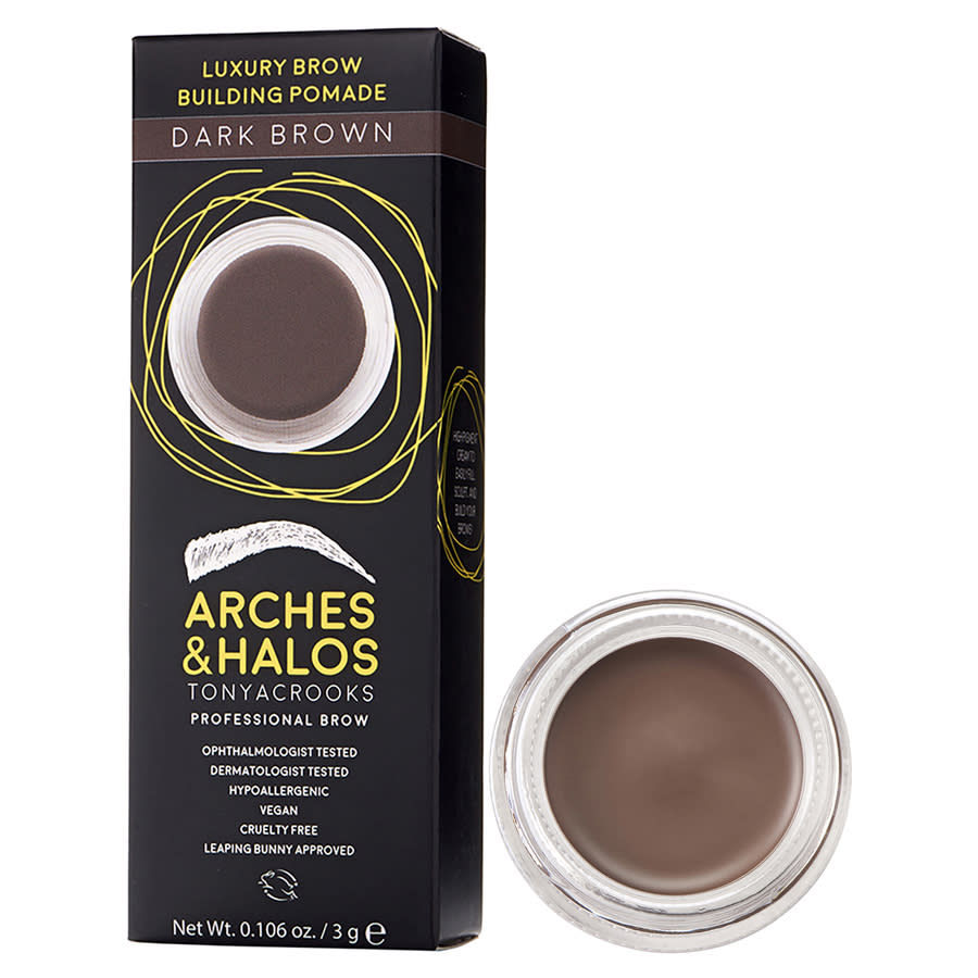 Arches & Halos Ladies Luxury Brow Building Pomade 0.106 oz Dark Brown Makeup 818881021119