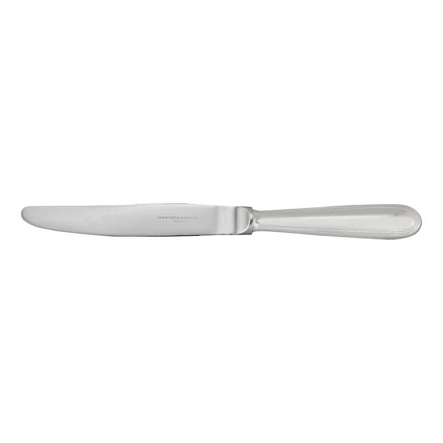 Christofle Sterling Silver Perles Dinner Knife 1416-009