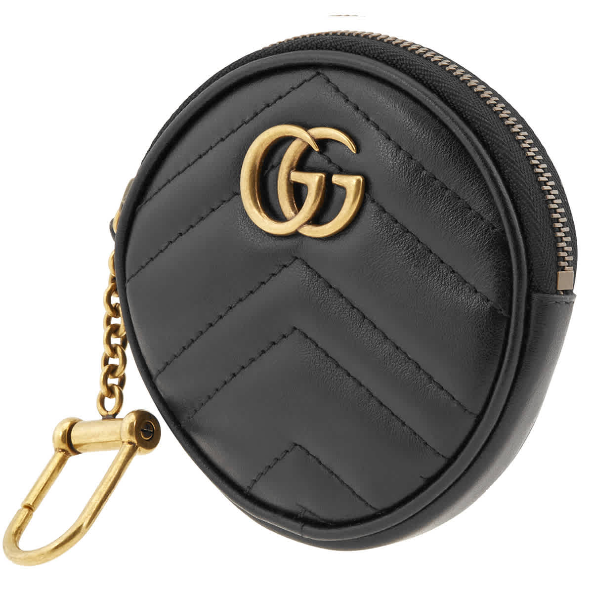 Gucci Gg Marmont Coin Purse In Black
