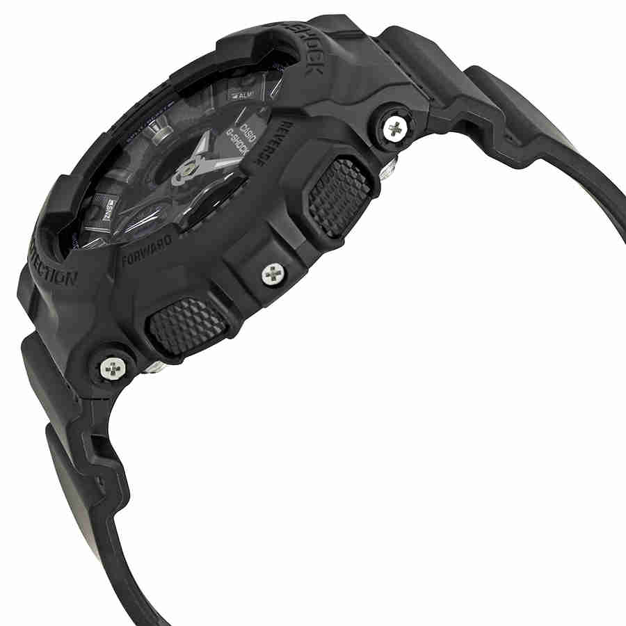 Shop Casio G-shock Black Dial Resin Ladies Watch Gma-s120mf-1acr