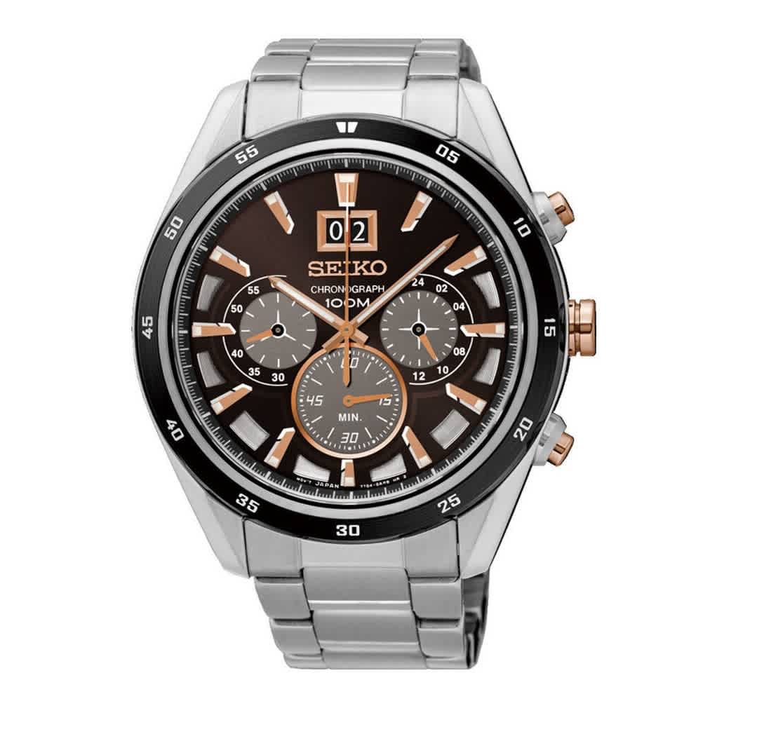 seiko criteria quartz chronograph