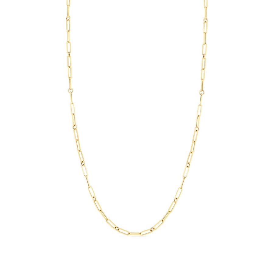 Roberto Coin 18k Yellow Gold Open Link Paperclip Necklace - 5310167ay340