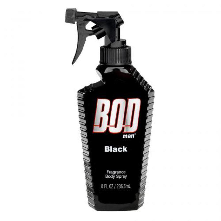 Bod Man Mens Bod Black Body Spray 8 oz Fragrances 026169059802 In Black
