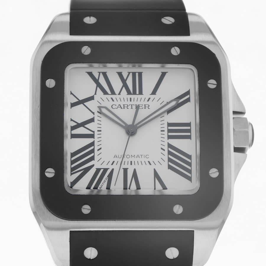 Mens cartier shop santos pre owned