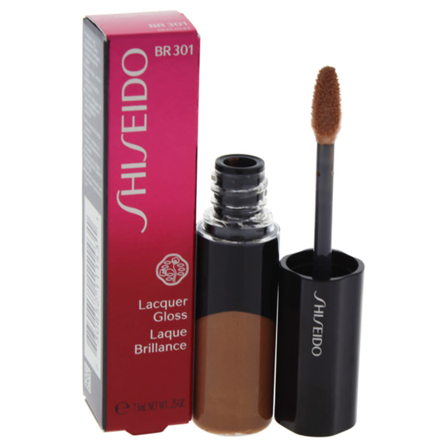 Shiseido Lacquer Gloss - # Br301 Mocha By  For Women - 0.25 oz Lip Gloss In N,a