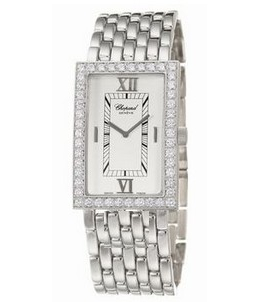 Chopard Les Classiques Ladies Quartz Watch 143548-1002 In Gold / Gold Tone / Silver / White