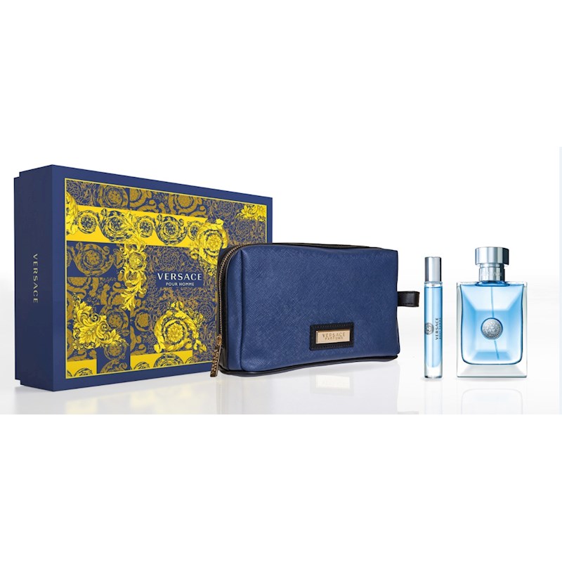 Versace Signature Homme /  Set (m) In Blue,orange