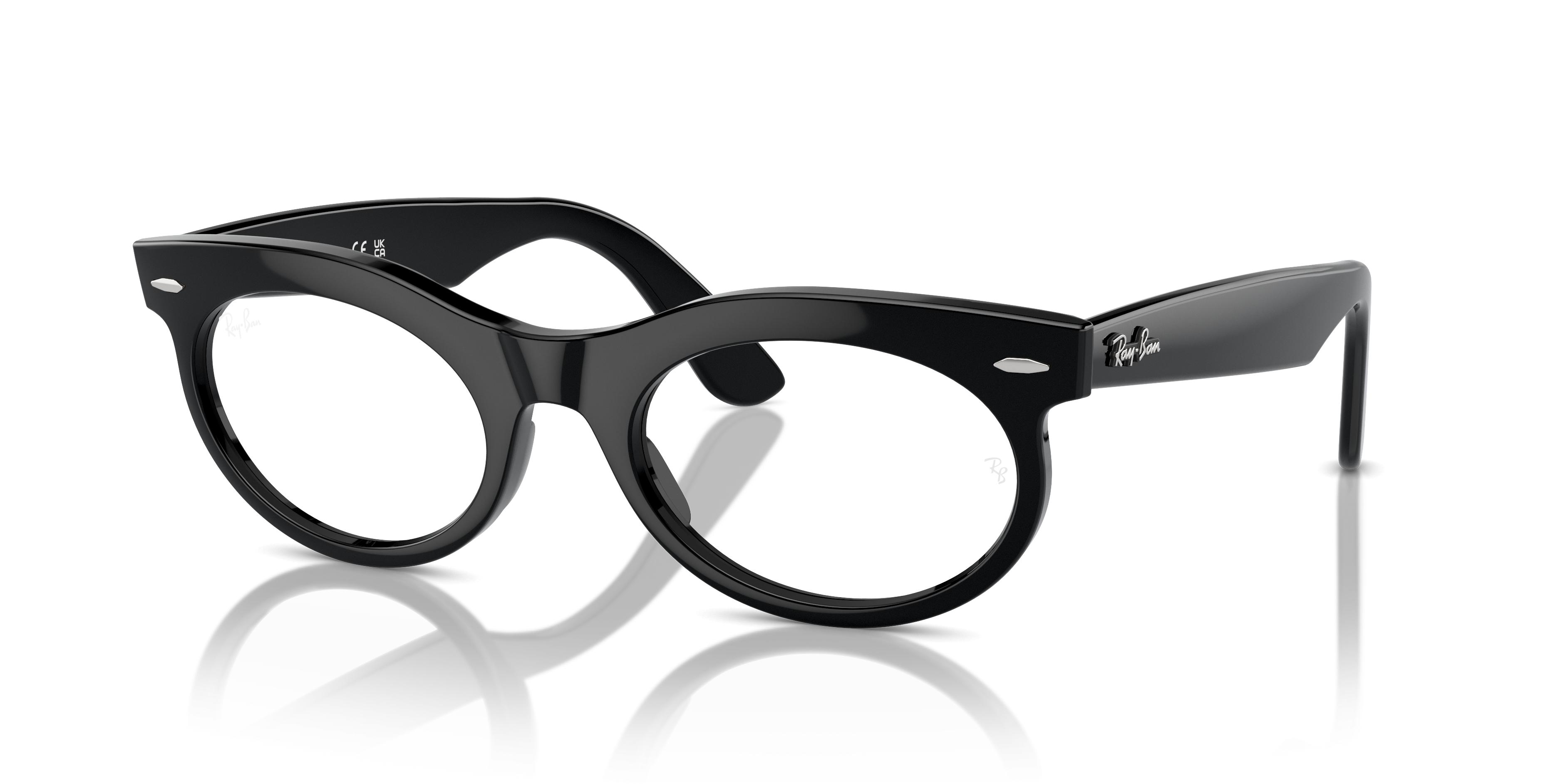 Ray Ban Demo Oval Unisex Eyeglasses RX2242V 2000 50