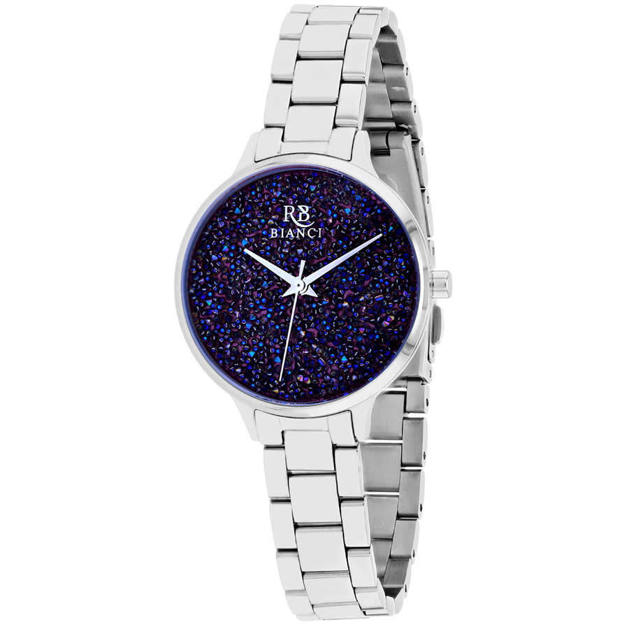 Roberto Bianci Gemma Quartz Purple Dial Ladies Watch Rb0247