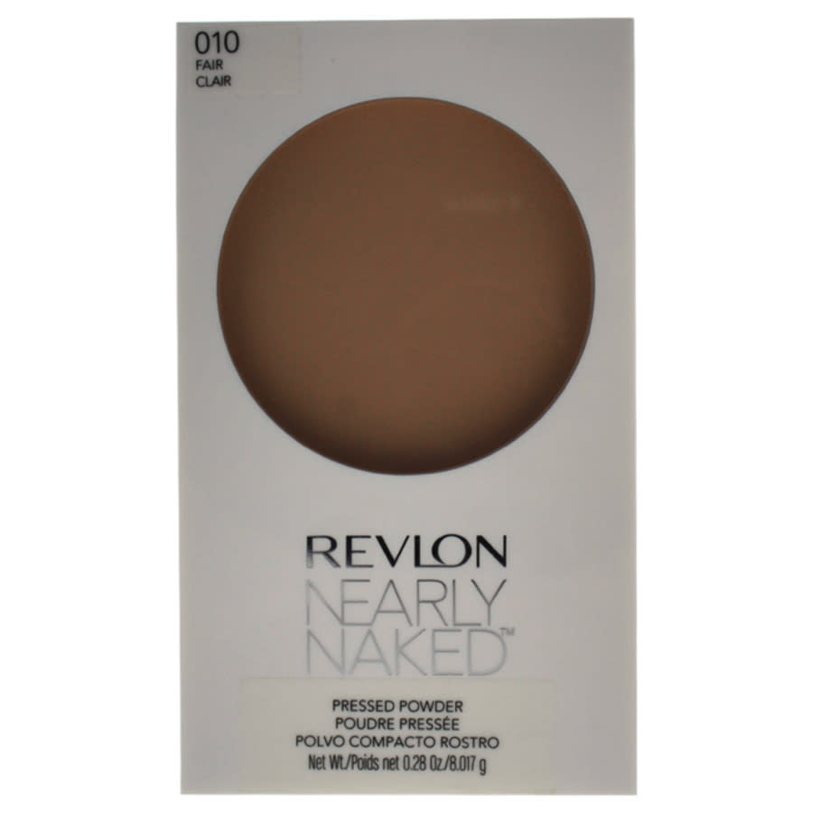 Revlon Nearly Naked Pressed Powder - # 010 Fair By  For Women - 0.28 oz Powder In N,a