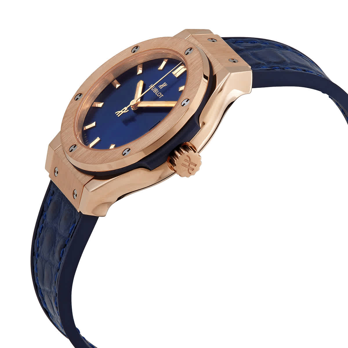 Hublot ladies rose hot sale gold