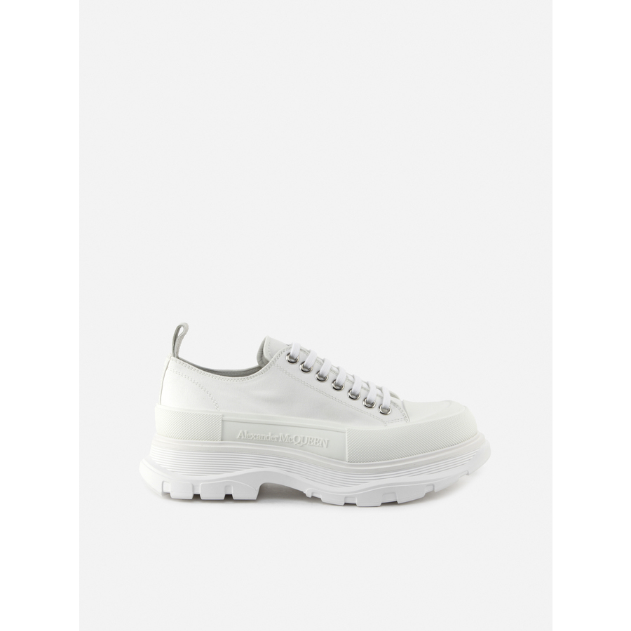 Alexander Mcqueen Mens White Sneakers