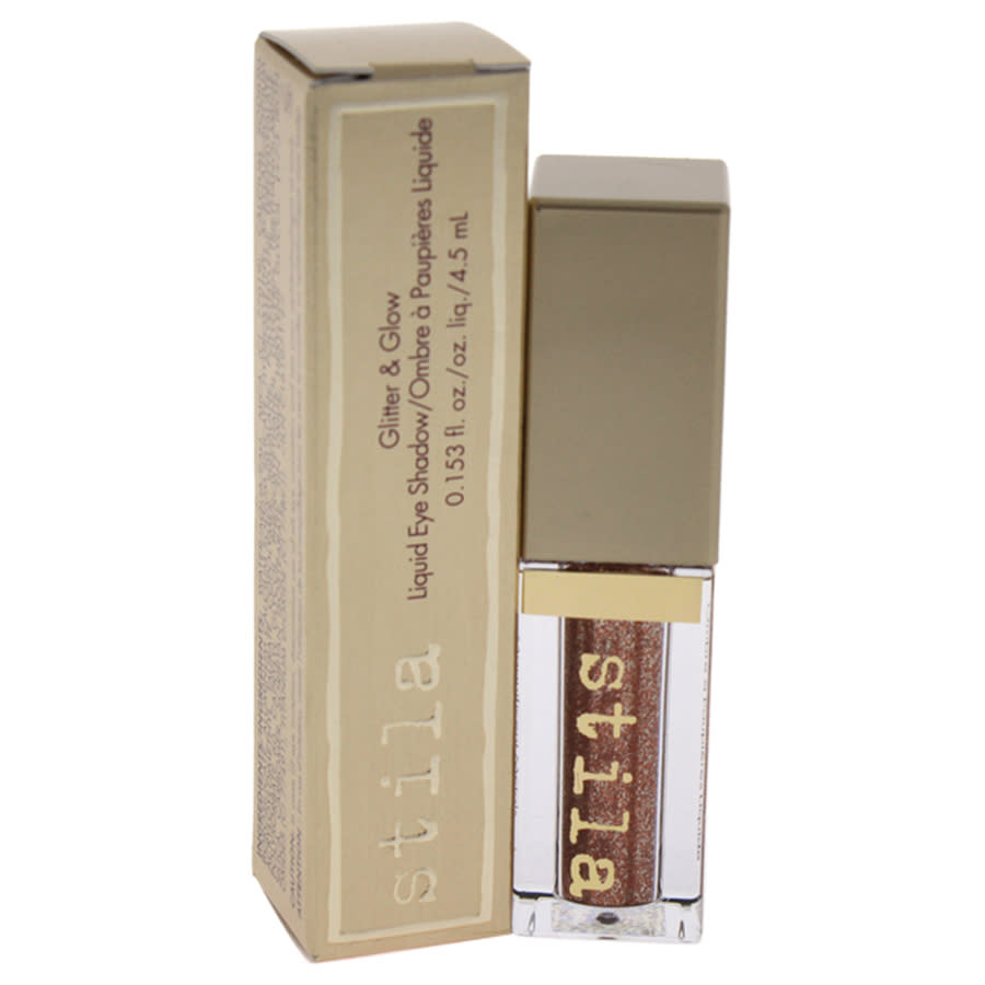 Stila Magnificent Metals Glitter & Glow Liquid Eye Shadow In Brown